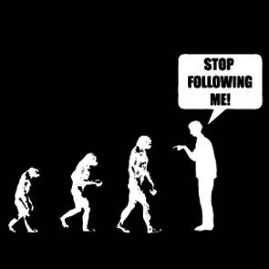 stop following me