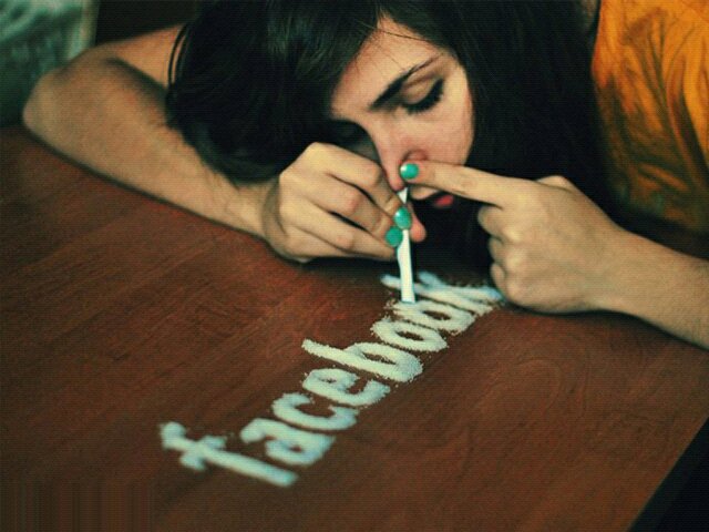 addicted to facebook